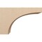 Ekena Millwork 12"W x 36"D x 24"H Classic Stockport Rough Cedar Woodgrain TimberThane Corbel, Primed Tan CORUR12X36X24STORCPR - alternate 5